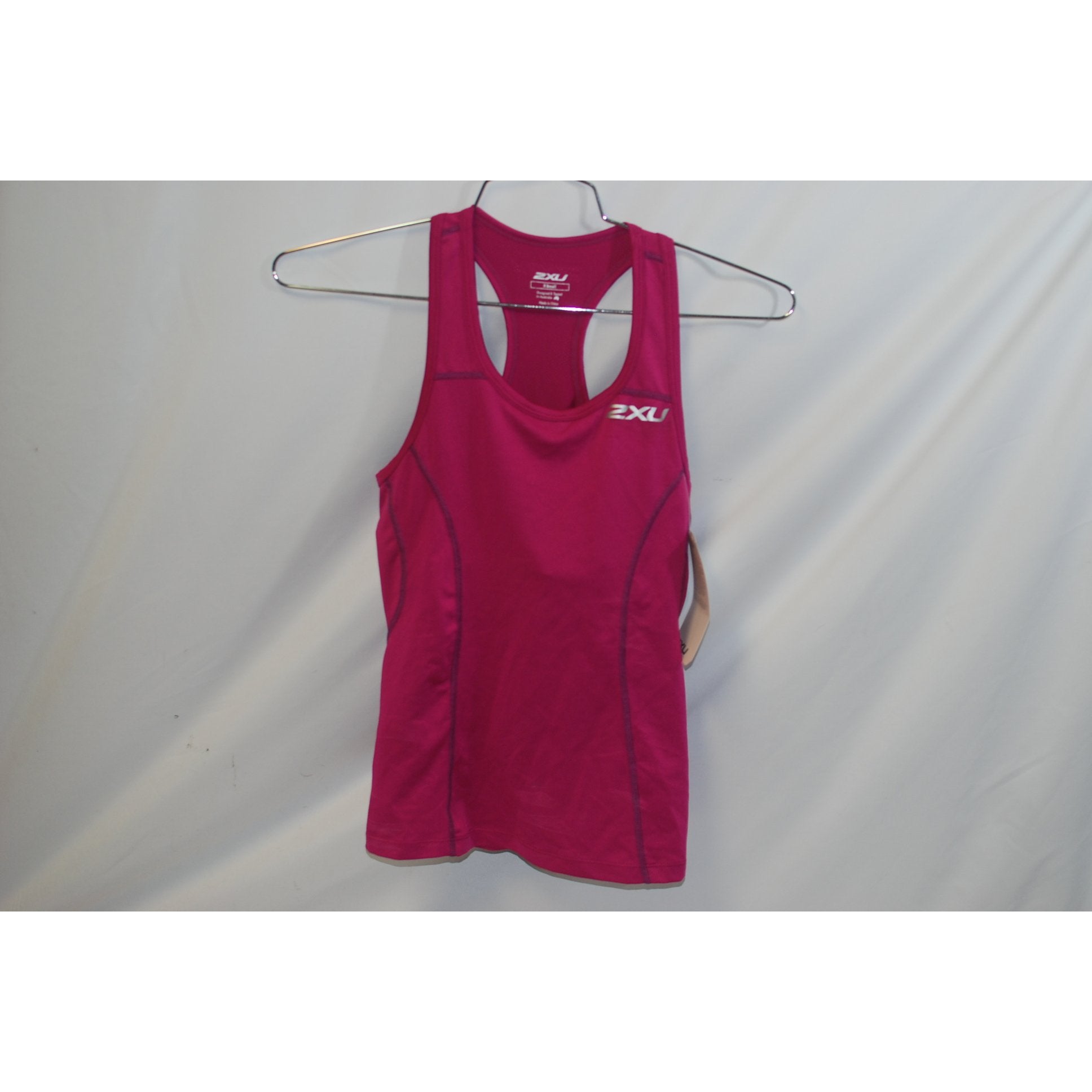 2XU Womens Active Tri Singlet Ultra Violet/Prism Purple XS Extra Small, Cycling