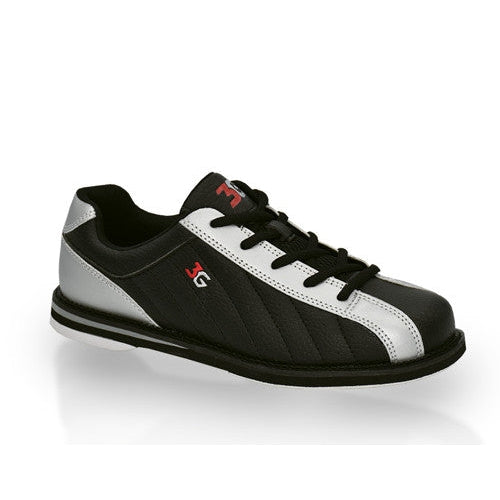 3G Unisex Bowling Shoes Black/Silver