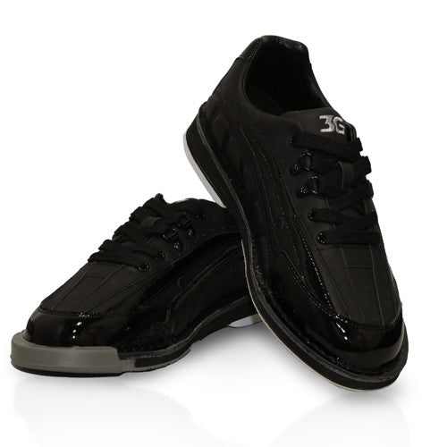 3G Men's Tour Black Right Handed Bowling Shoes