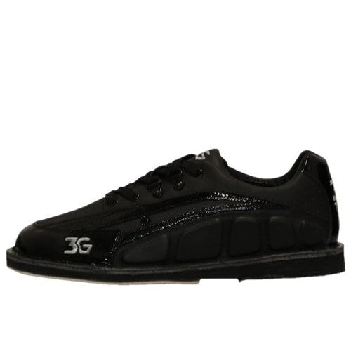 3G Men's Tour Black Right Handed Bowling Shoes