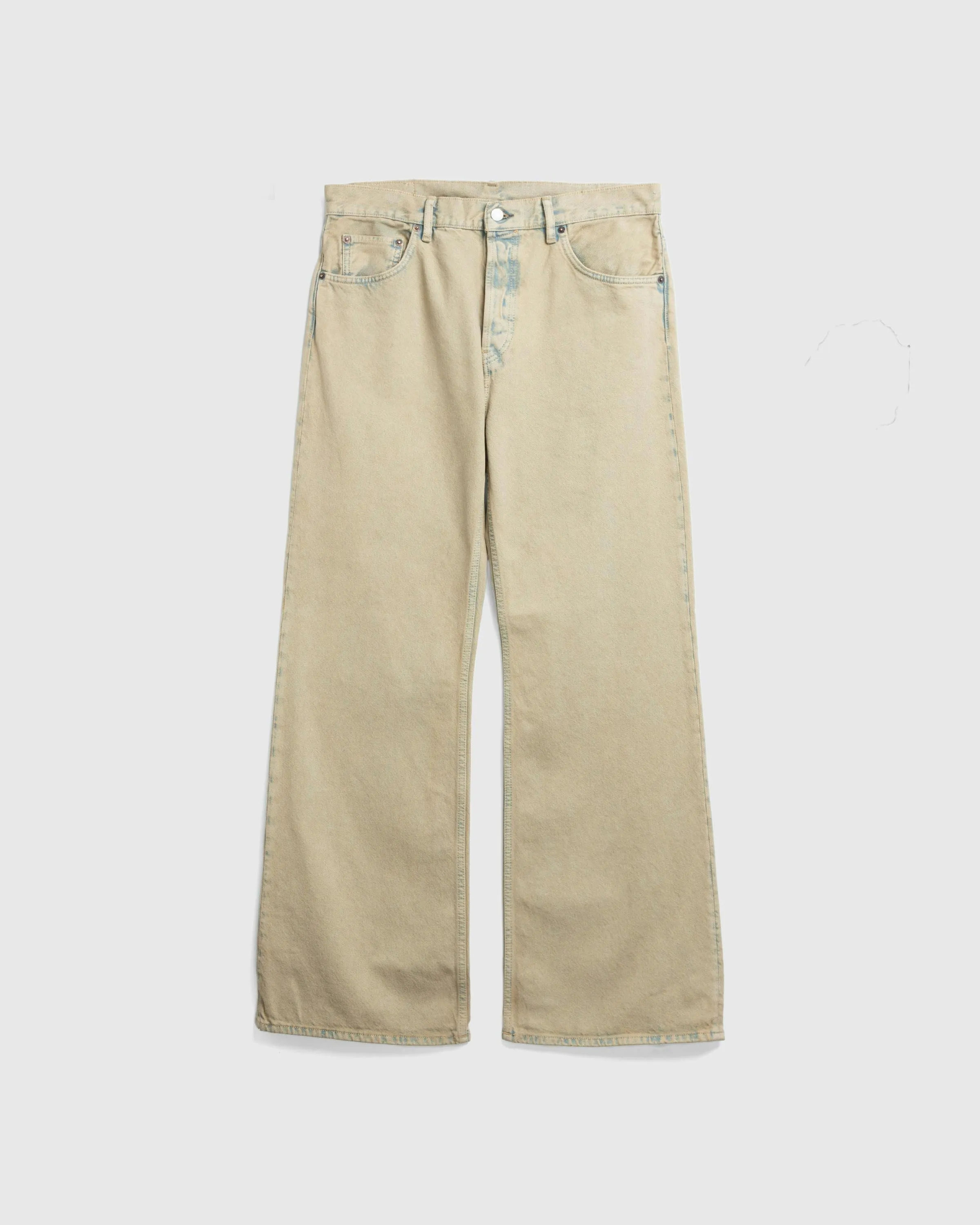 Acne Studios Loose Fit Jeans 2021M Light Sand Highsnobiety Shop