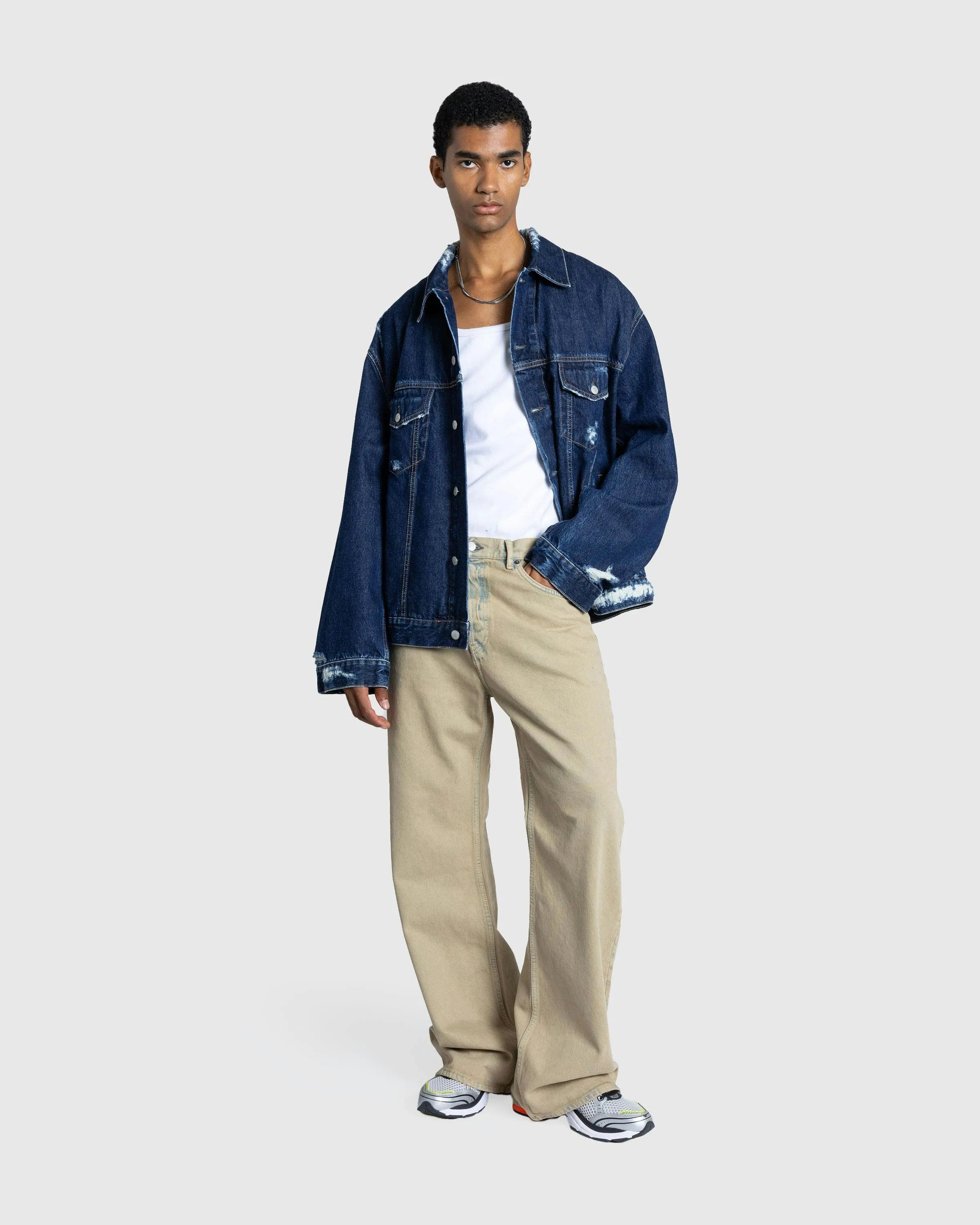 Acne Studios Loose Fit Jeans 2021M Light Sand Highsnobiety Shop