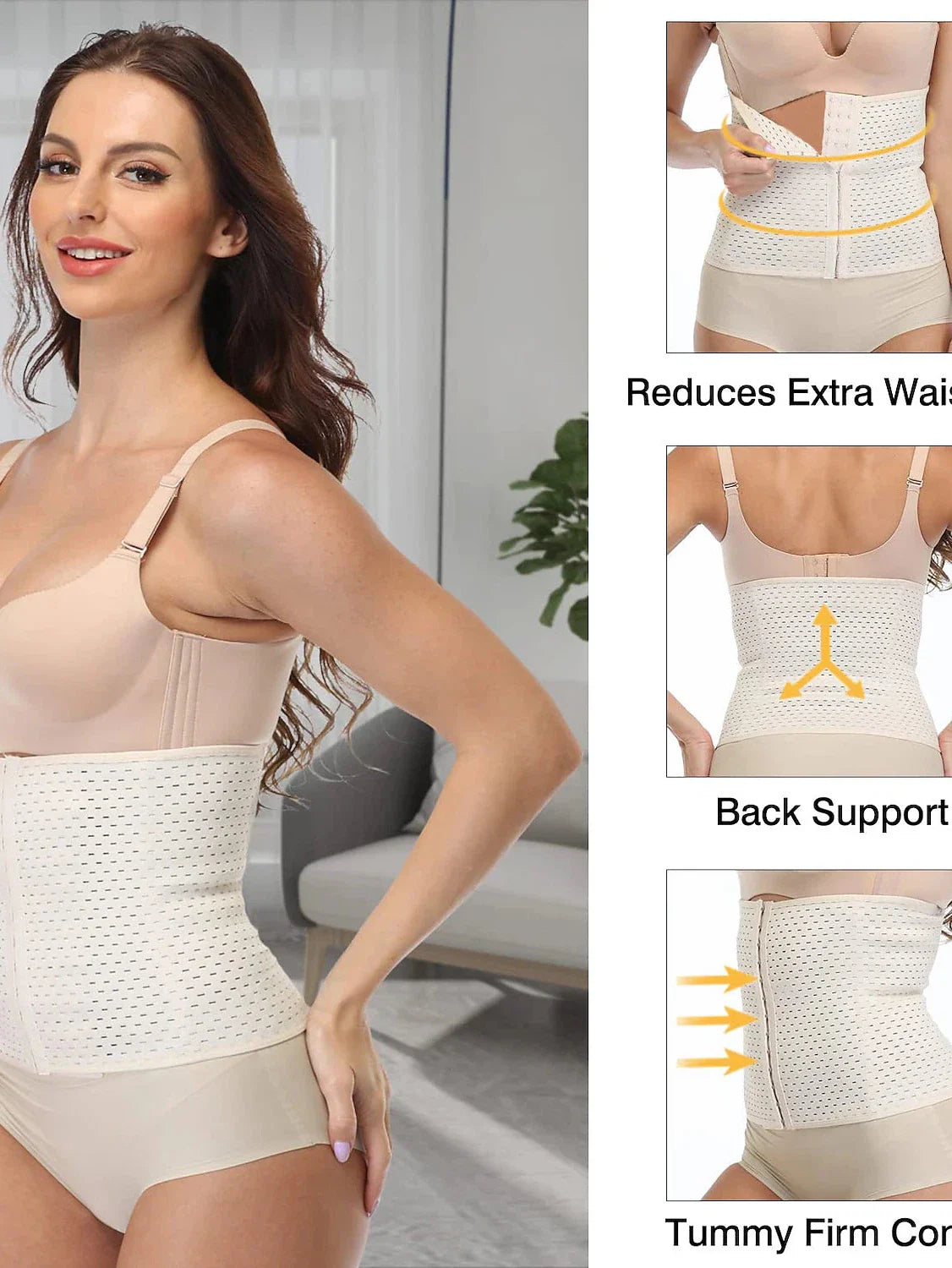 Plus Size Waist Trainer for Active Women's Body-Shaping