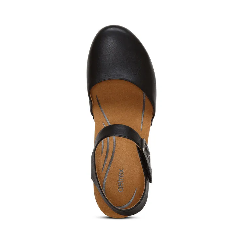 Aetrex Finley Closed Toe Heel for Women