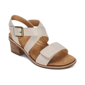 Aetrex Kristin Ivory Womens Sandal