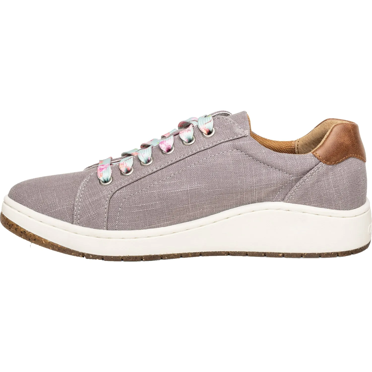 Aetrex Renee Grey Canvas Shoes for Women