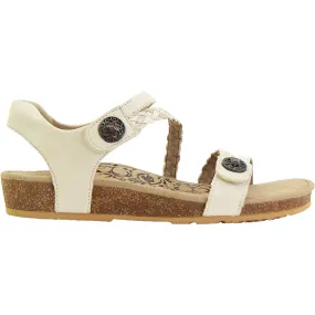 Aetrex Women's Ivory Leather Jillian