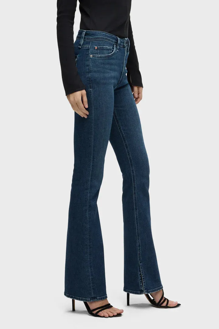 Barbara High Rise Bootcut Flap Jean Olympia