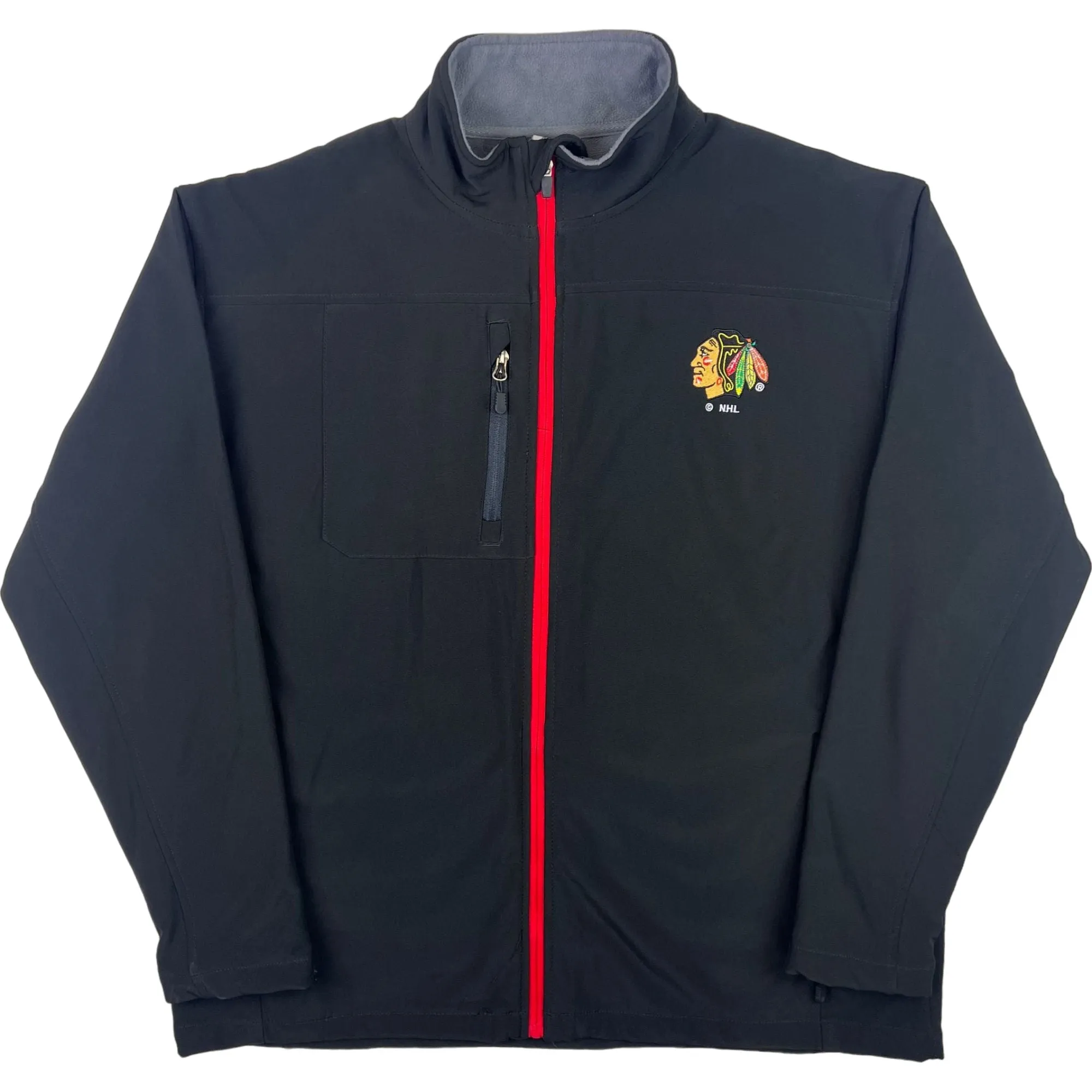 Black Chicago Blackhawks NHL Jacket