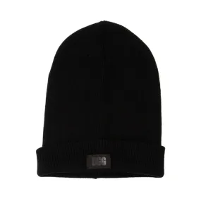 Black UGG® Tall Crown Watch Beanie