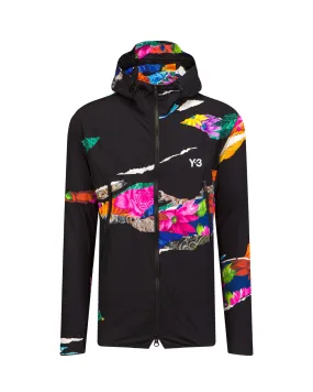 Black Y-3 CH2 Allover Print Windproof Jacket HG8851