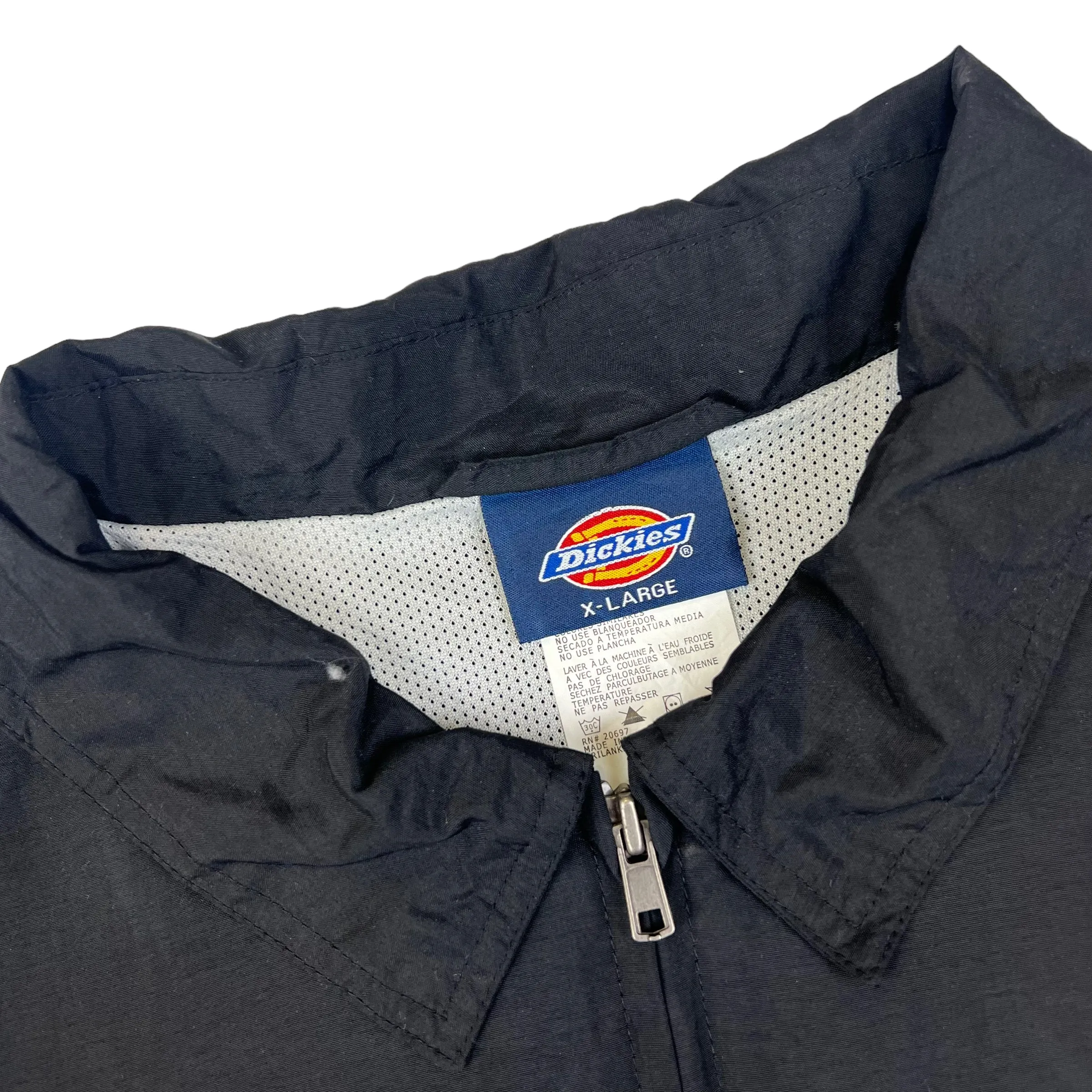 Black Zip Up Jacket by Dickies