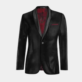  Blazer Smoking negro Ónix de terciopelo esencial