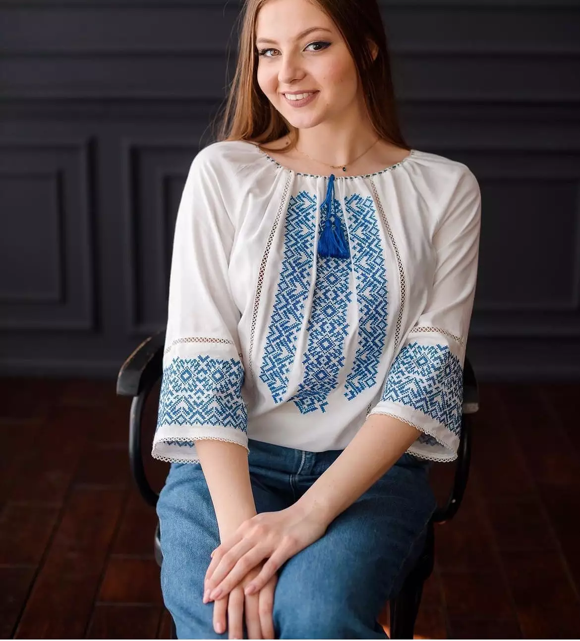 Blouse Halyna - Embroidered