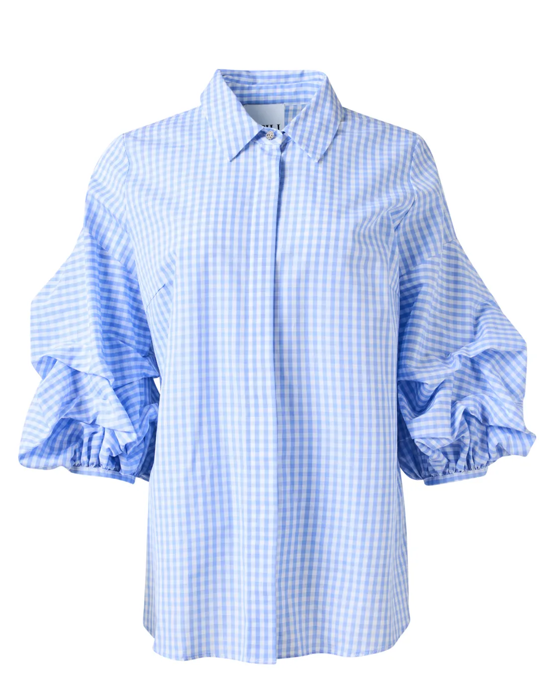 Blue Gingham Cotton Shirt for Sale | Salla Official Website