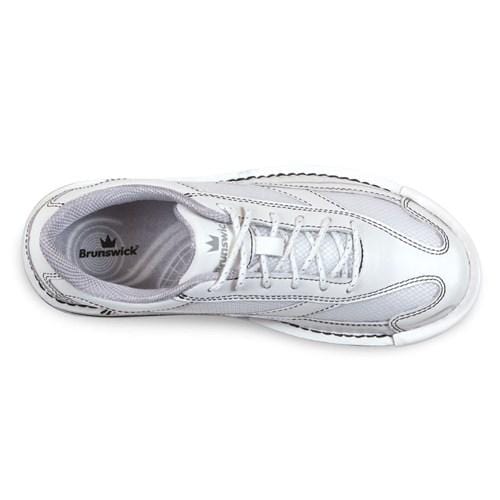 Brunswick Women's Bowling Shoes - White, Right Hand - Team Brunswick