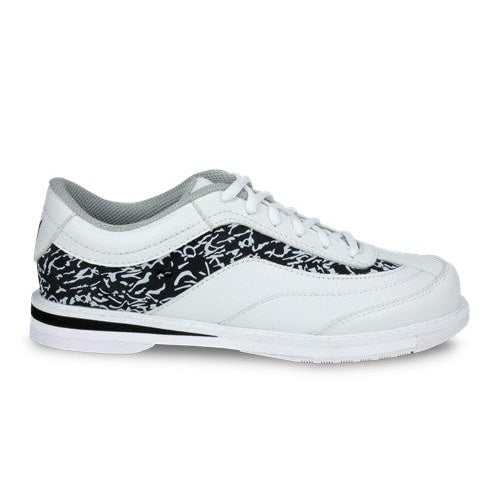 Brunswick Women's Intrigue White/Black Bowling Shoes - Right Hand