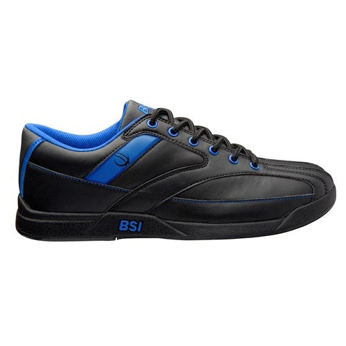 BSI Mens Bowling Shoes Black Blue.