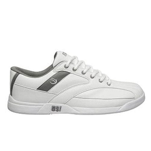 BSI Men's White/Grey Bowling Shoes #580