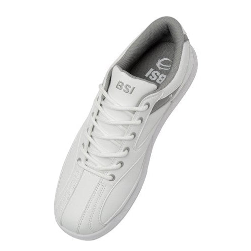 BSI Men's White/Grey Bowling Shoes #580