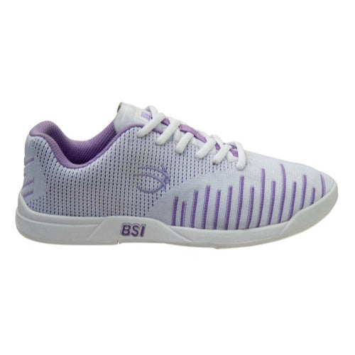 White Purple BSI Womens Sport Bowling Shoes #470