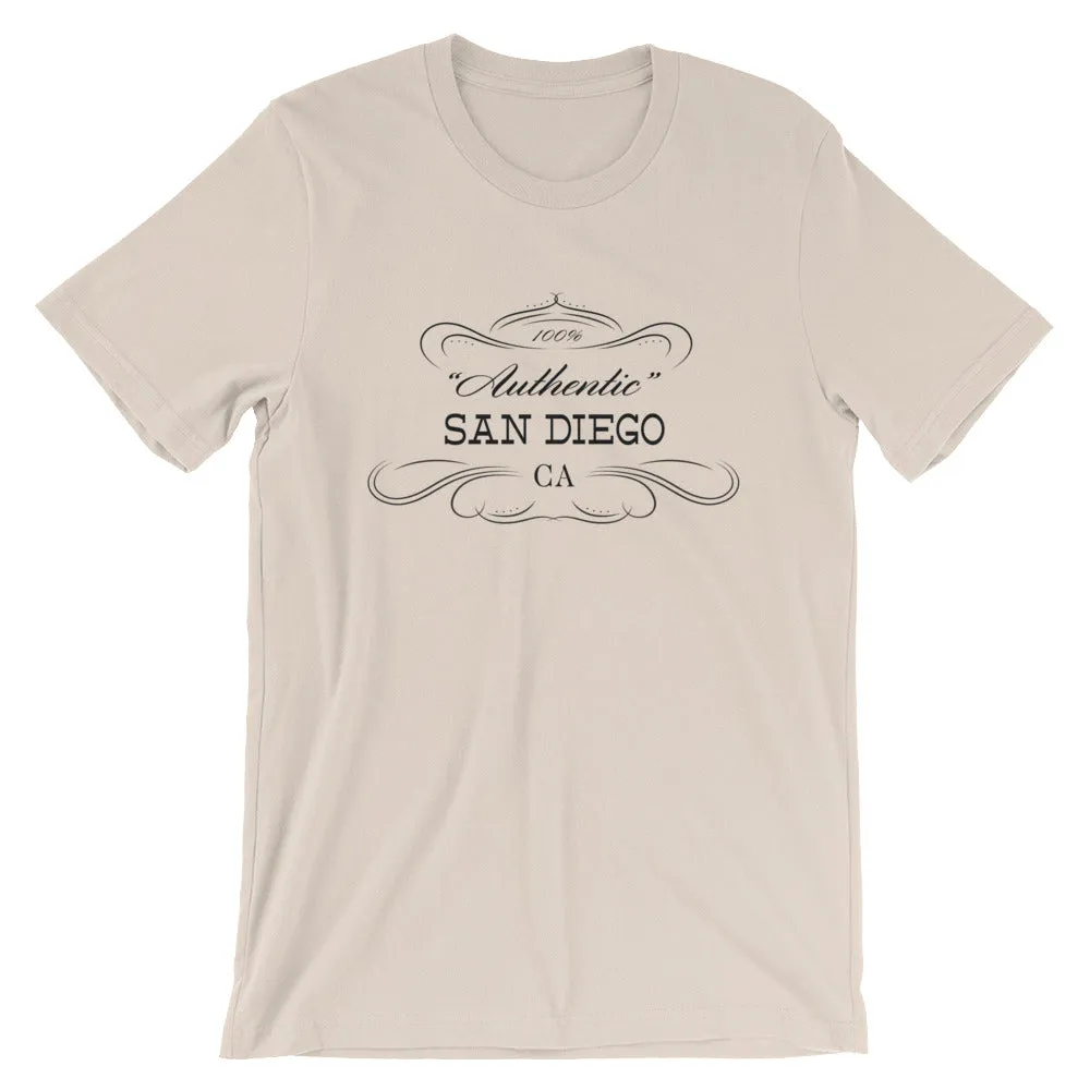 California T-shirt - San Diego Themed Unisex Short-Sleeve Apparel