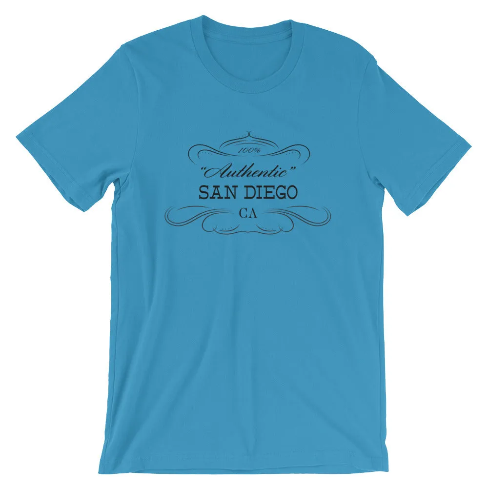 California T-shirt - San Diego Themed Unisex Short-Sleeve Apparel