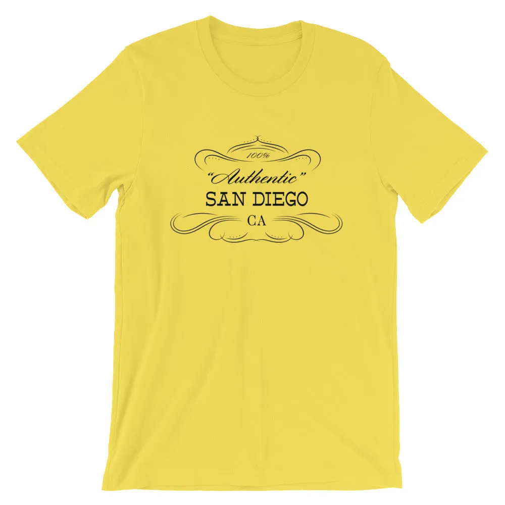 California T-shirt - San Diego Themed Unisex Short-Sleeve Apparel