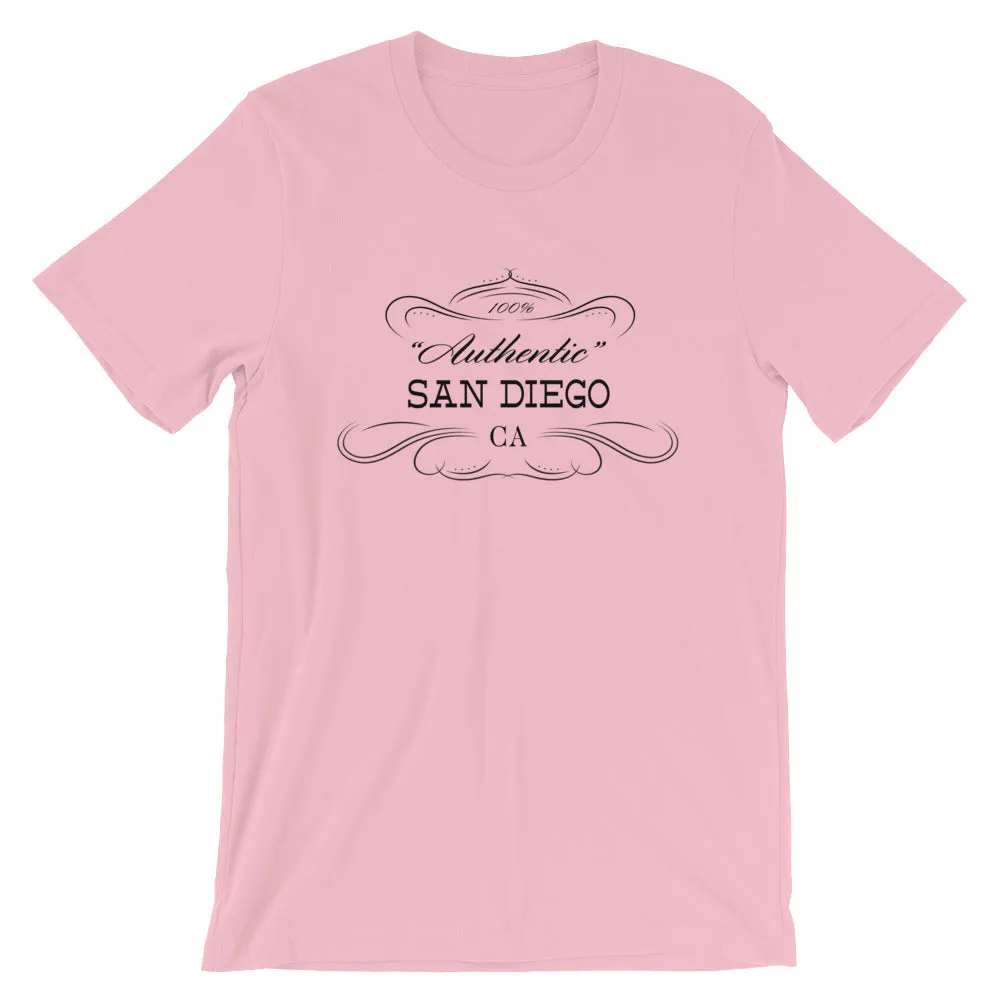 California T-shirt - San Diego Themed Unisex Short-Sleeve Apparel