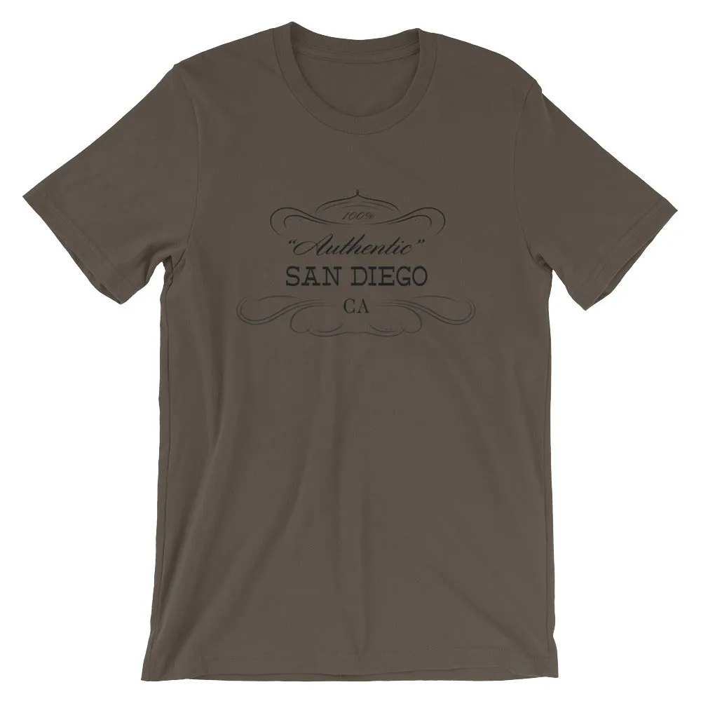 California T-shirt - San Diego Themed Unisex Short-Sleeve Apparel