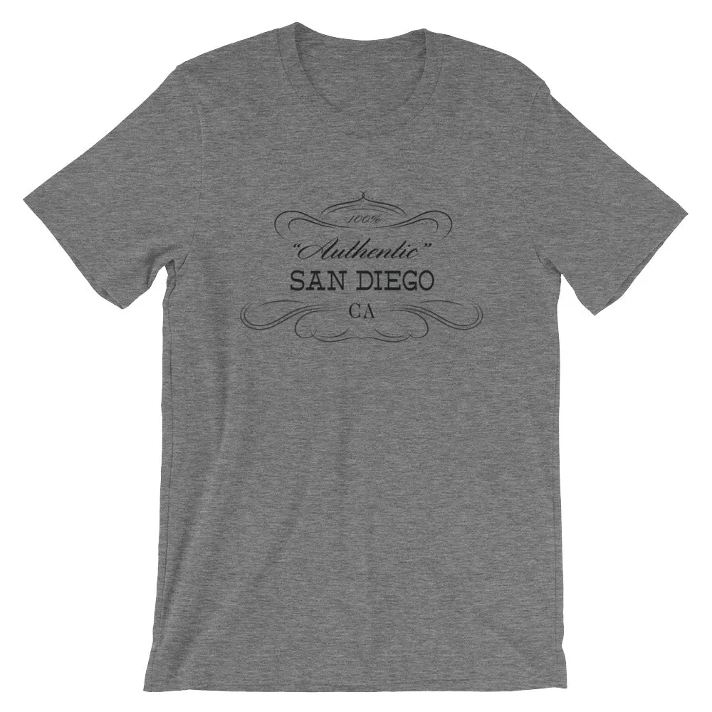 California T-shirt - San Diego Themed Unisex Short-Sleeve Apparel