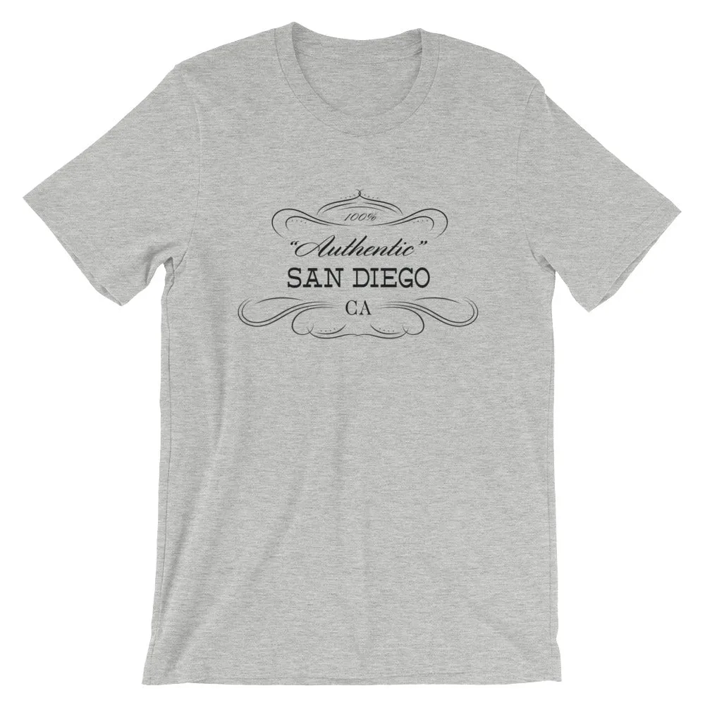 California T-shirt - San Diego Themed Unisex Short-Sleeve Apparel