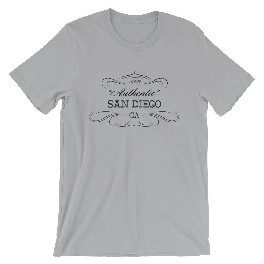 California T-shirt - San Diego Themed Unisex Short-Sleeve Apparel