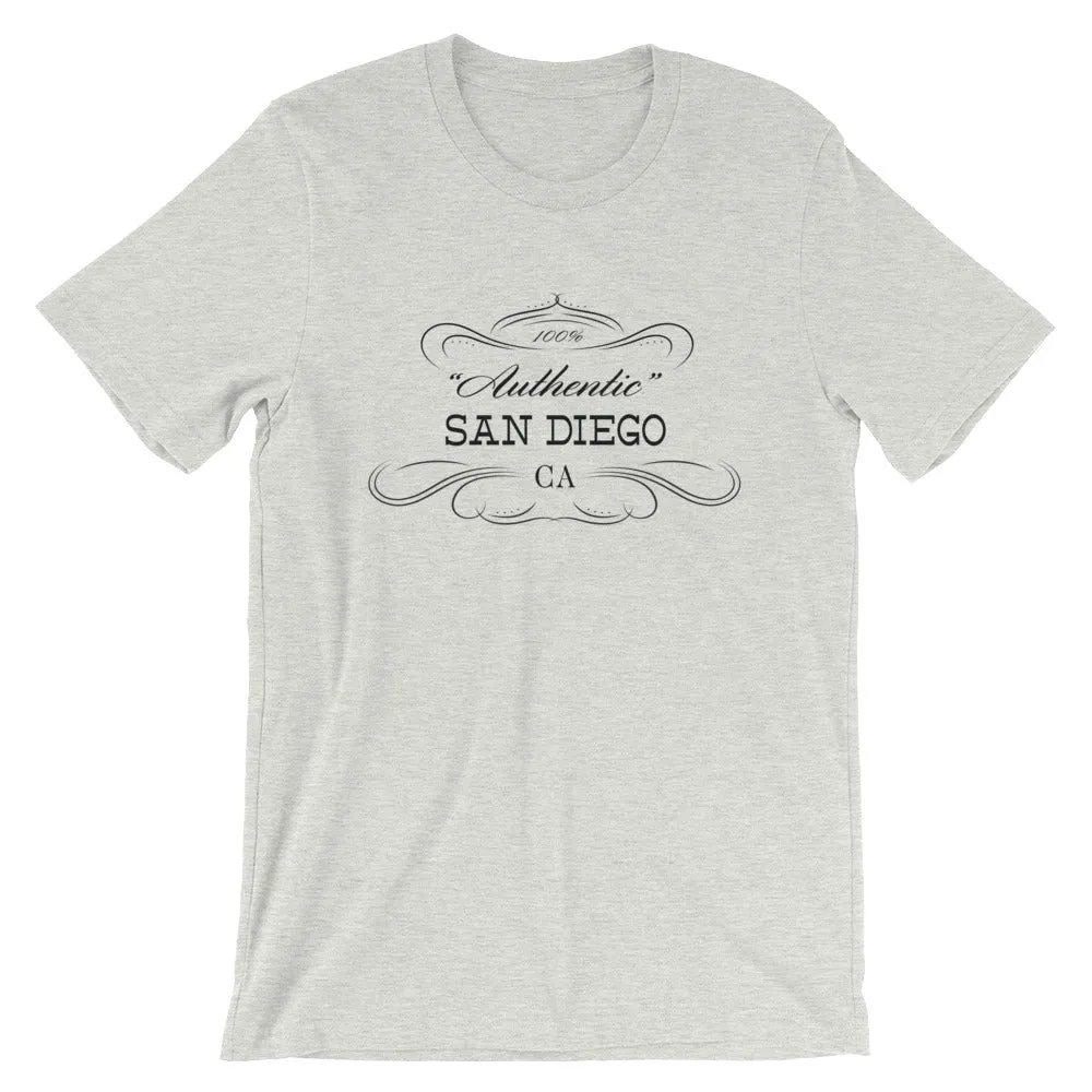 California T-shirt - San Diego Themed Unisex Short-Sleeve Apparel