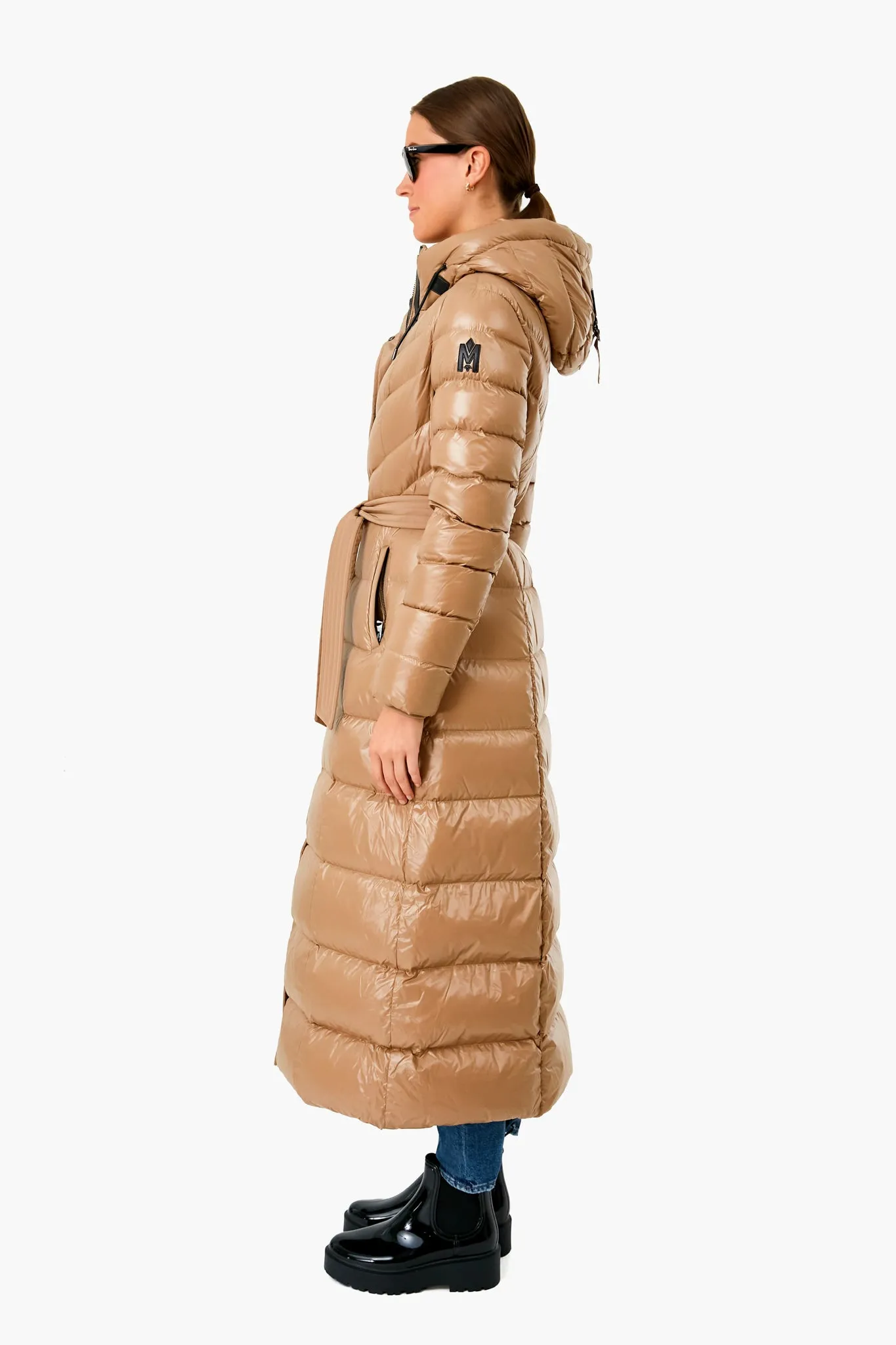 Camel Calina Down Coat