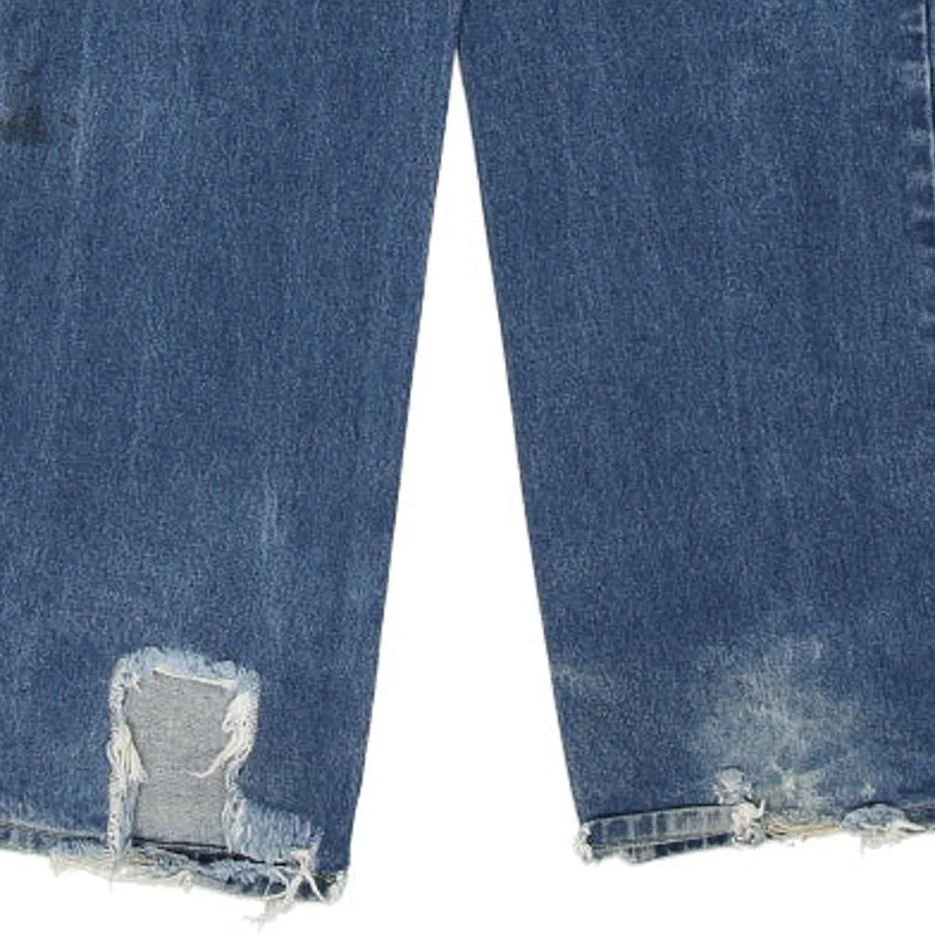 Carhartt Blue Cotton 32W 34L Jeans