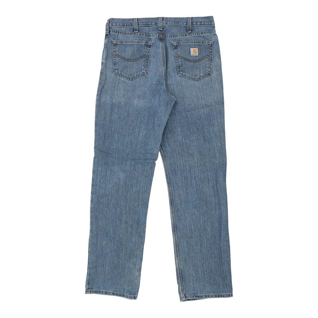 Carhartt Blue Cotton 36W 36L Jeans