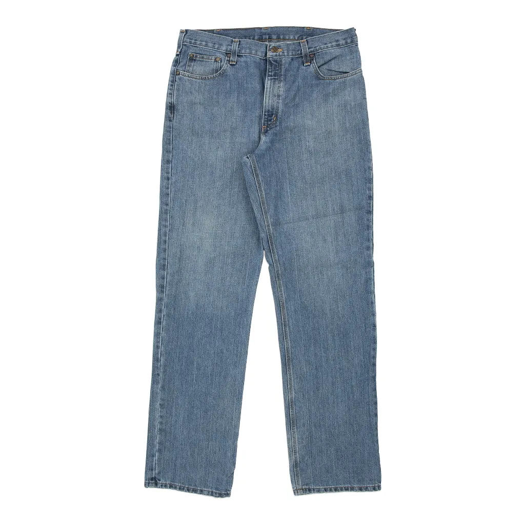 Carhartt Blue Cotton 36W 36L Jeans