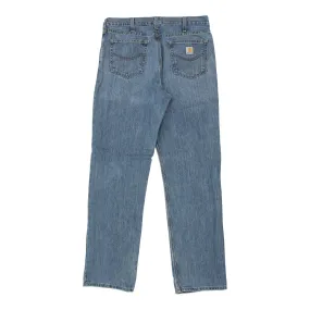 Carhartt Blue Cotton 36W 36L Jeans