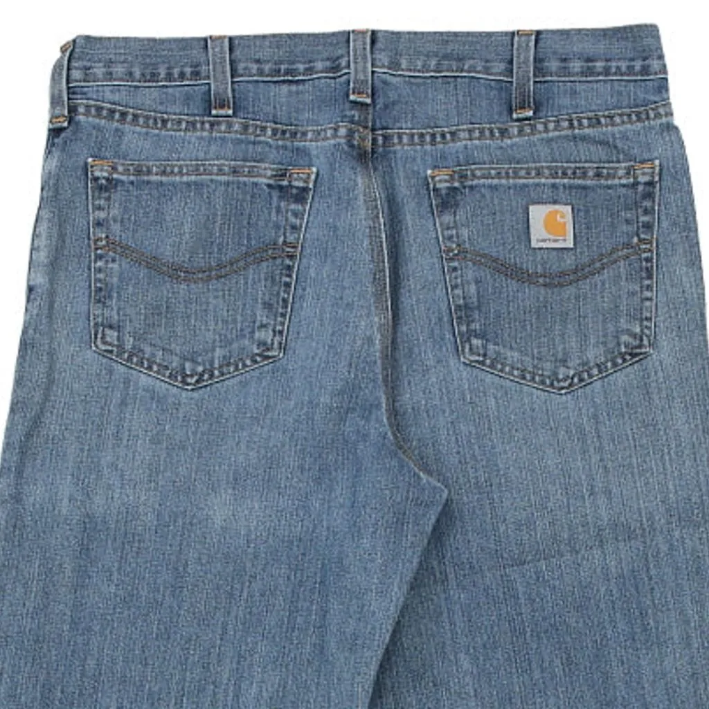 Carhartt Blue Cotton 36W 36L Jeans