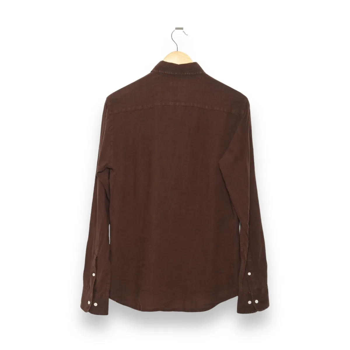 Carpasus Shirt Linen Nuve brown - Google SEO Result: Carpasus Brown Linen Shirt