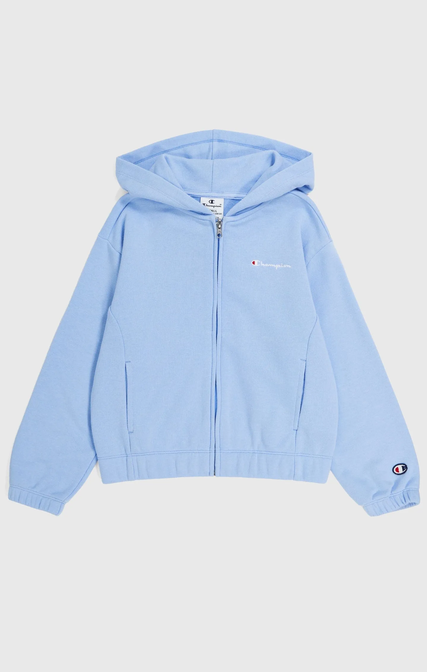 Champion Icons Lightweight Full-Zip Girls Hoodie