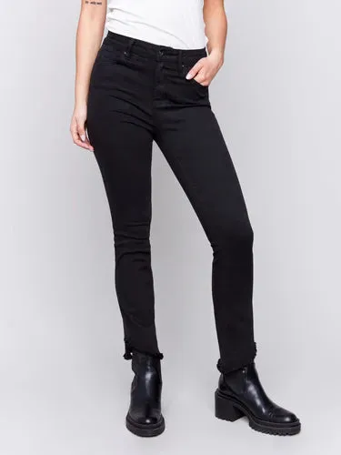 Charlie B Asymetrical Bootcut Pant