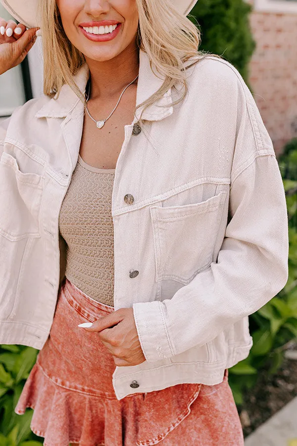 Charm Denim Jacket