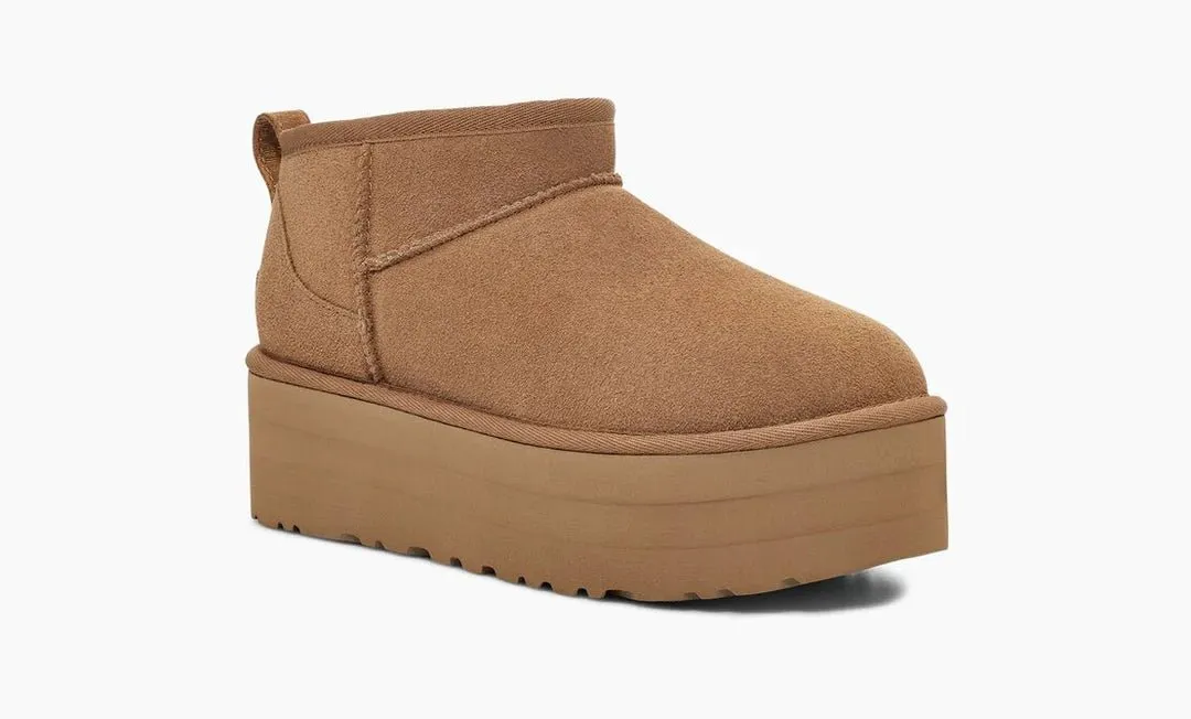 Chestnut UGG Ultra Mini Platform Boot