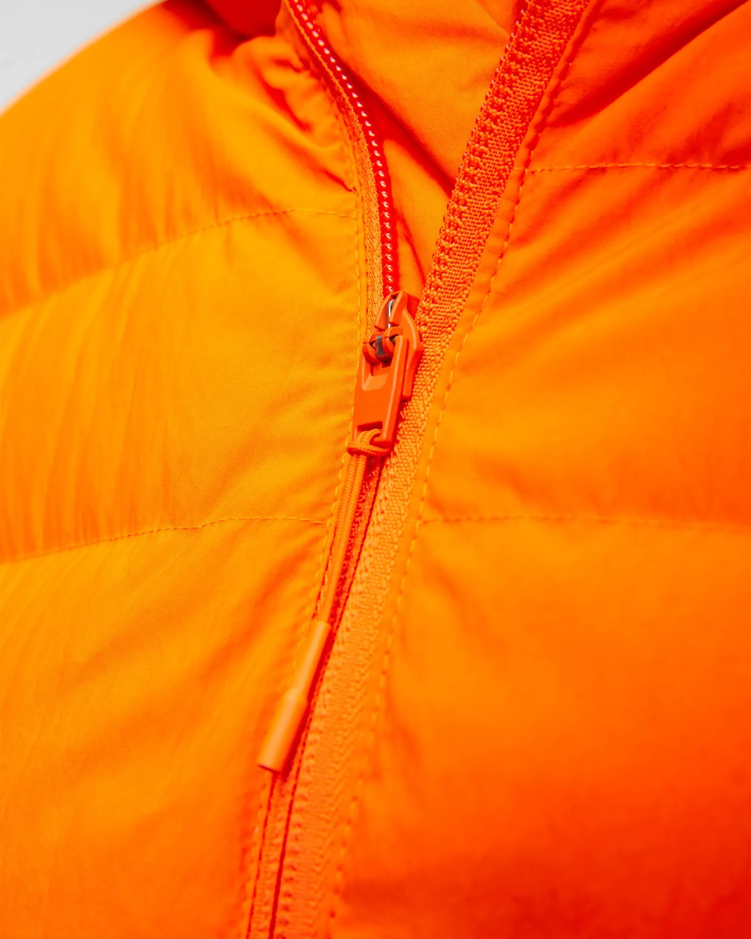 Classic Puffy Down Orange Jacket HS7452