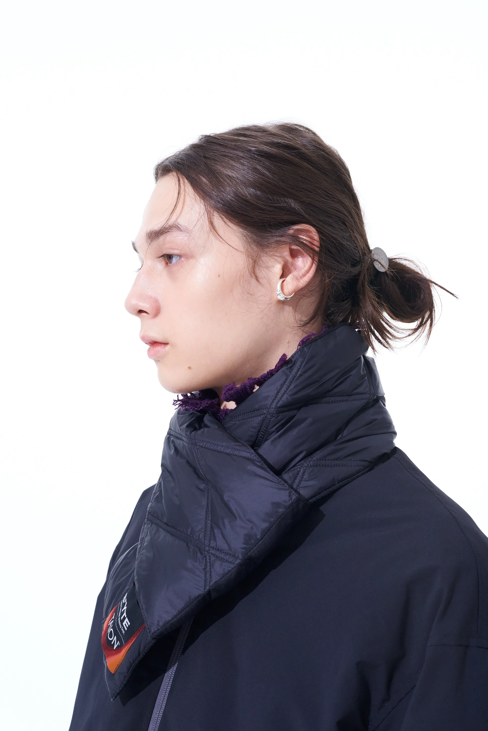 Collaboration Collection QUILTED DOWN SCARF from S'YTE x TAION