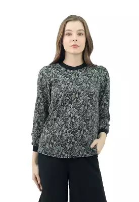 DAISY Modern Paisley Printed Blouse by VOIR