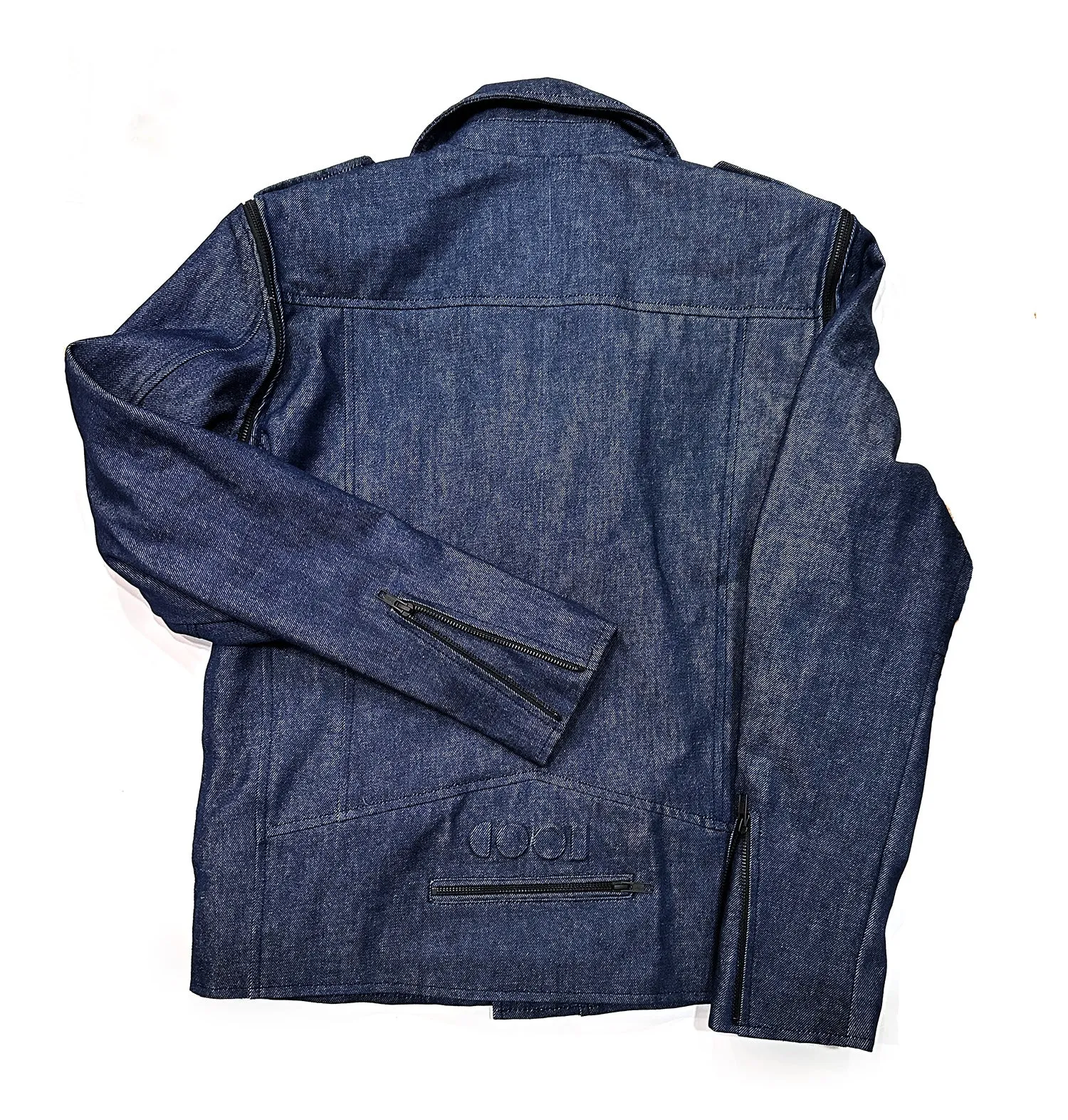 Denim Biker Jacket