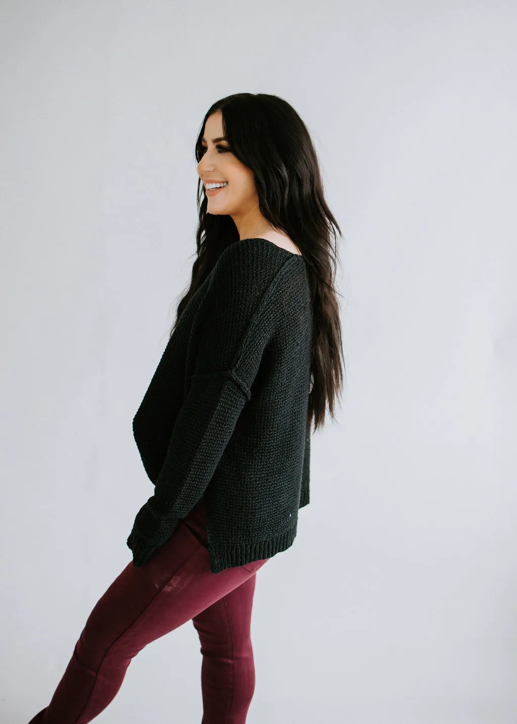 Devon V-Neck Sweater - FINAL SALE